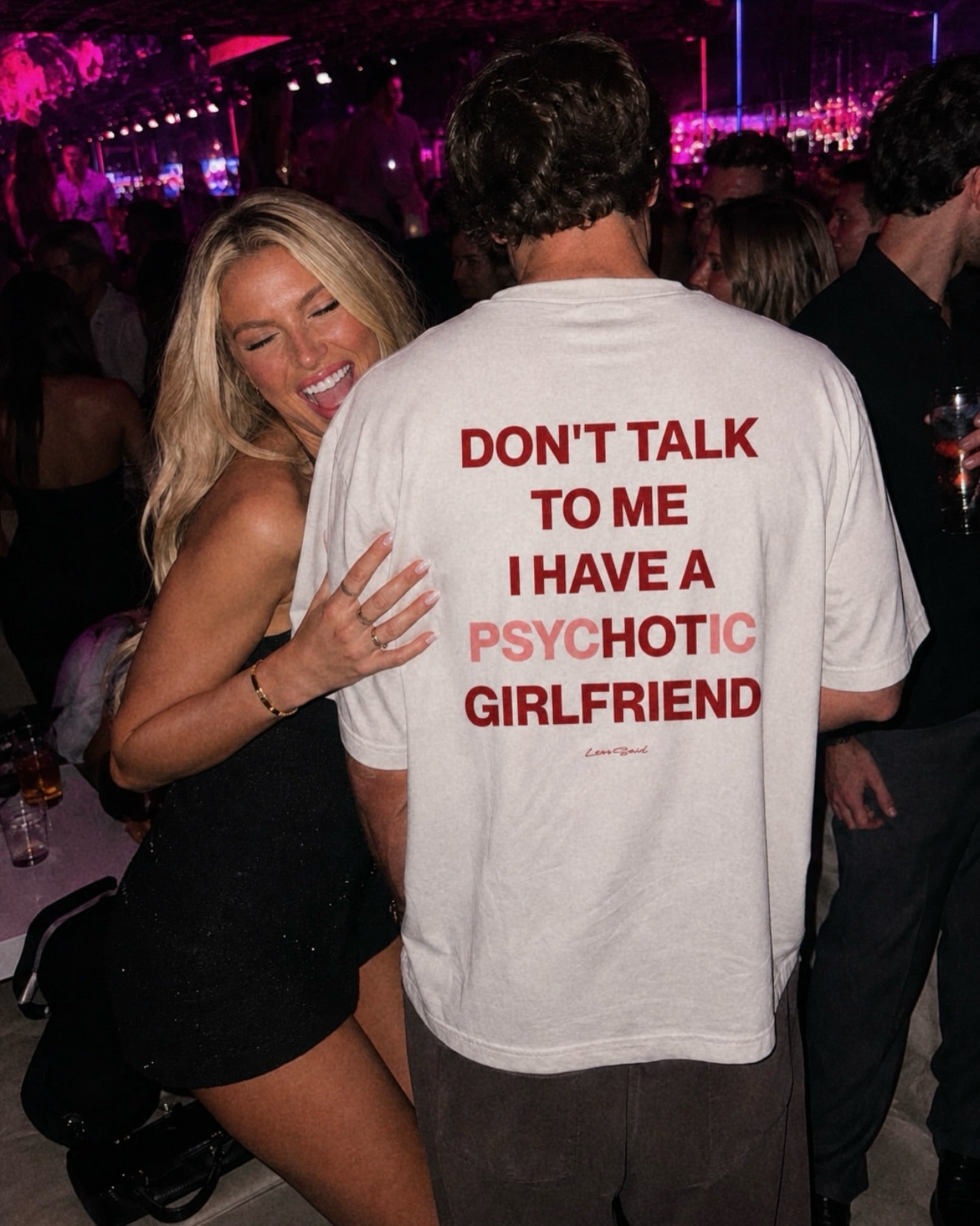 The Psyc(hot)ic Girlfriend Tee: A Gift for Guys Who Get It