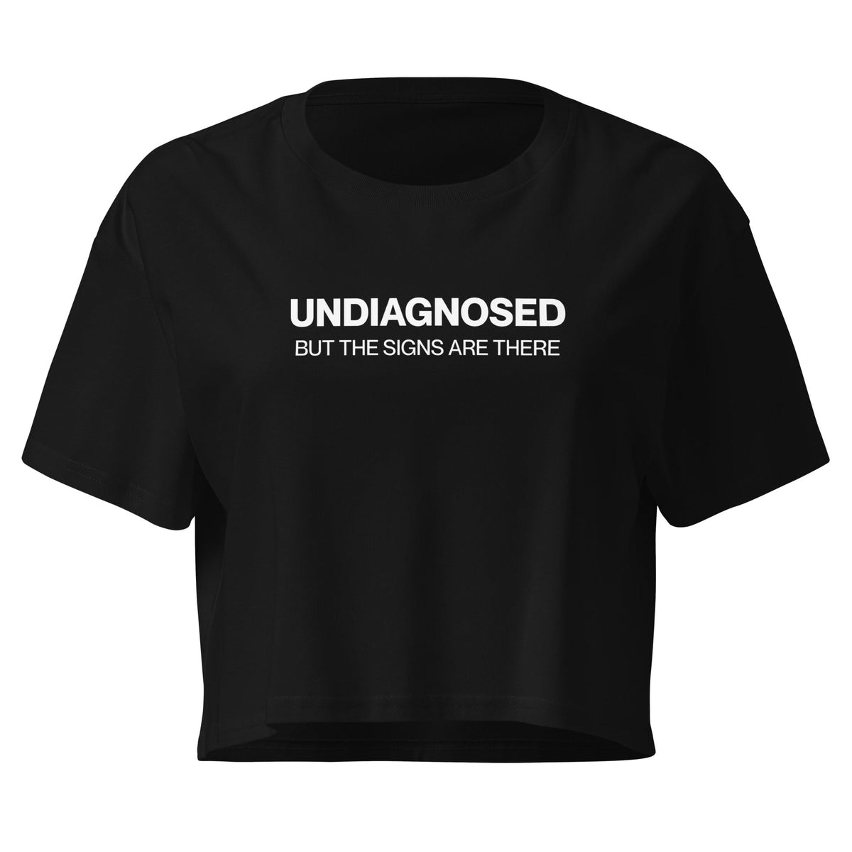 UNDIAGNOSED BUT THE SIGNS ARE THERE — literal diagnostic energy