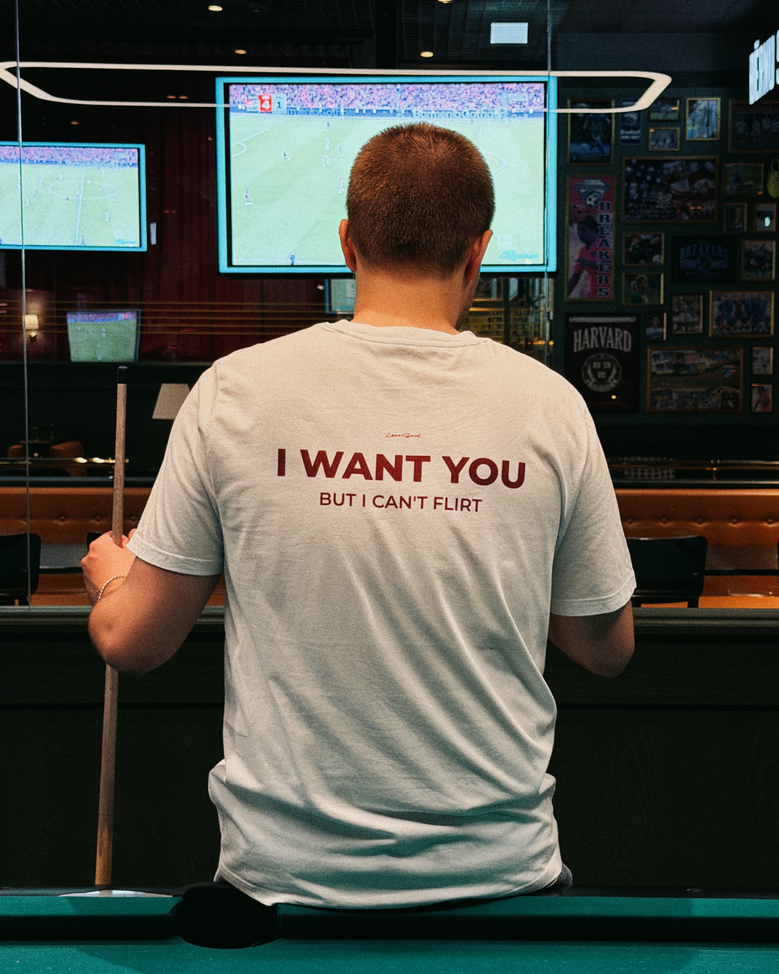 I WAN'T YOU, BUT I CAN'T FLIRT