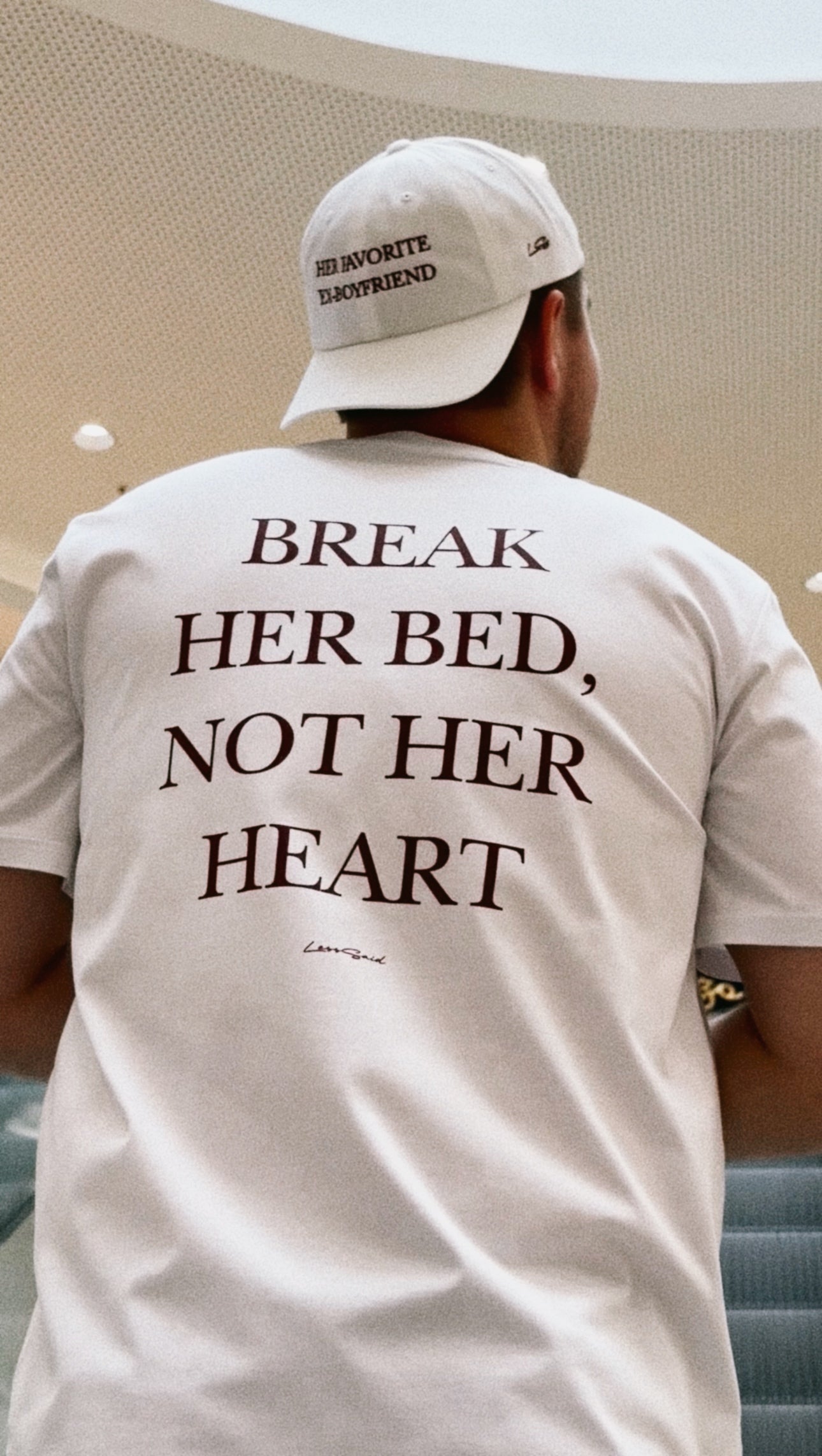 BREAK HER BED, NOT HER HEART