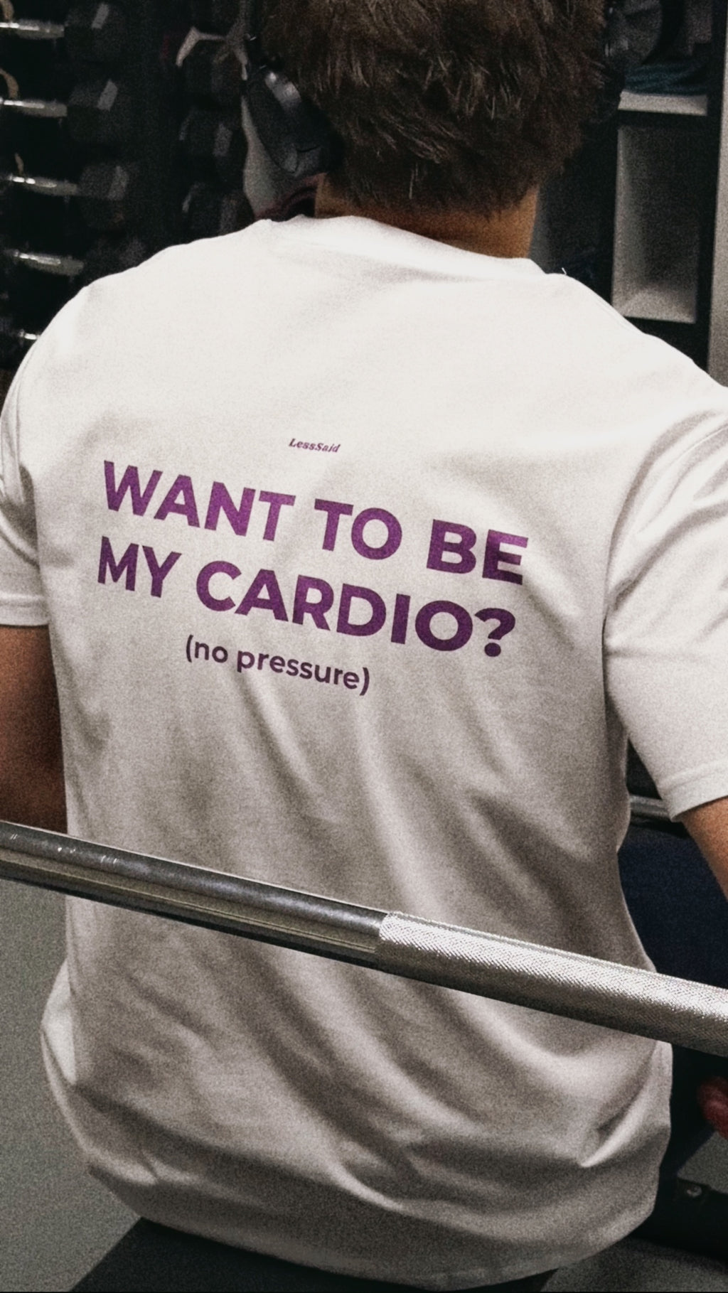WANT TO BE MY CARDIO? (no pressure)